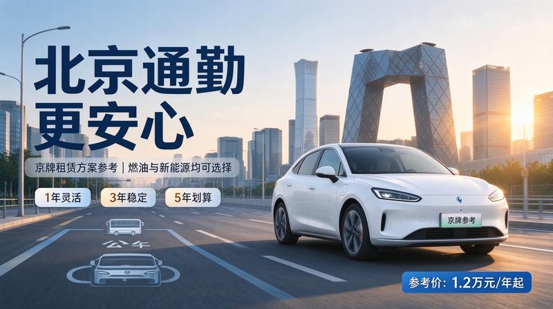 北京京牌租赁流程图解